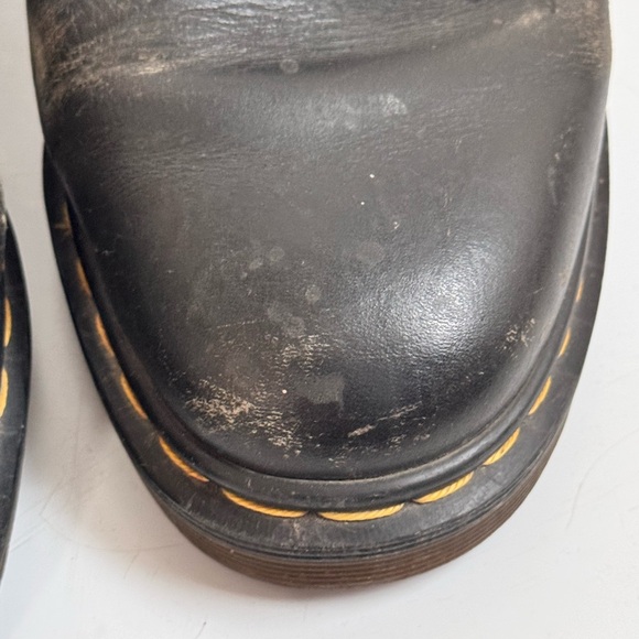 Vintage Dr. Martens Black Nappa Leather Casual Oxford Shoes 8053 Size US 10 main image 6